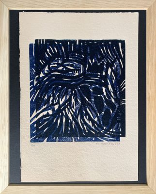 #01.1 "Oiseaux d’eau douce"
Linogravure
Épreuve d’artiste tirée à la main en 1 exemplaires 
20 x 29 cm