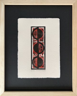 #04 "Pile ou Face"
Linogravure
Épreuve d’artiste tirée à la main en 4 exemplaires 
20 x 10 cm