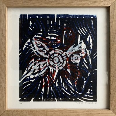 #15 "Jungle Bird"
Linogravure
Épreuve d’artiste tirée à la main 
16 x 17 cm